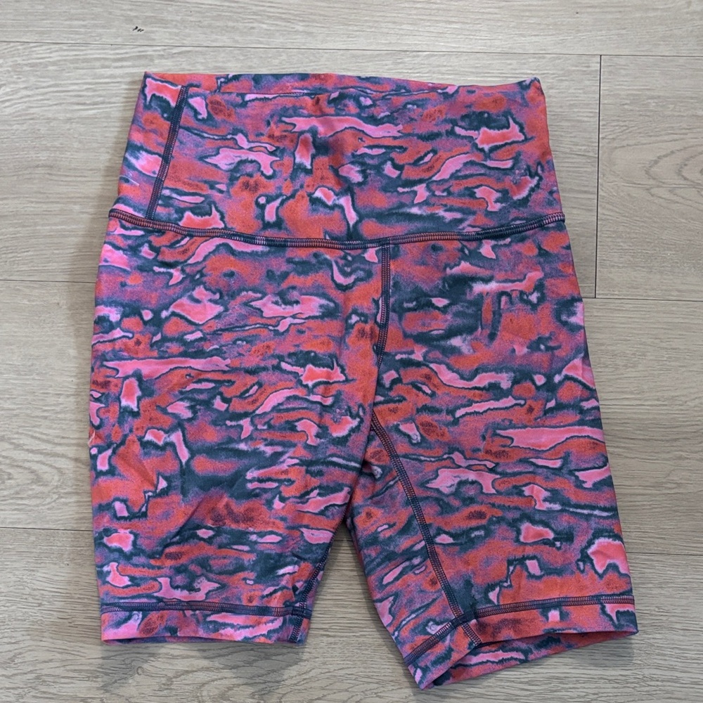 NWOT lululemon wunder train bike shorts 8in sz6